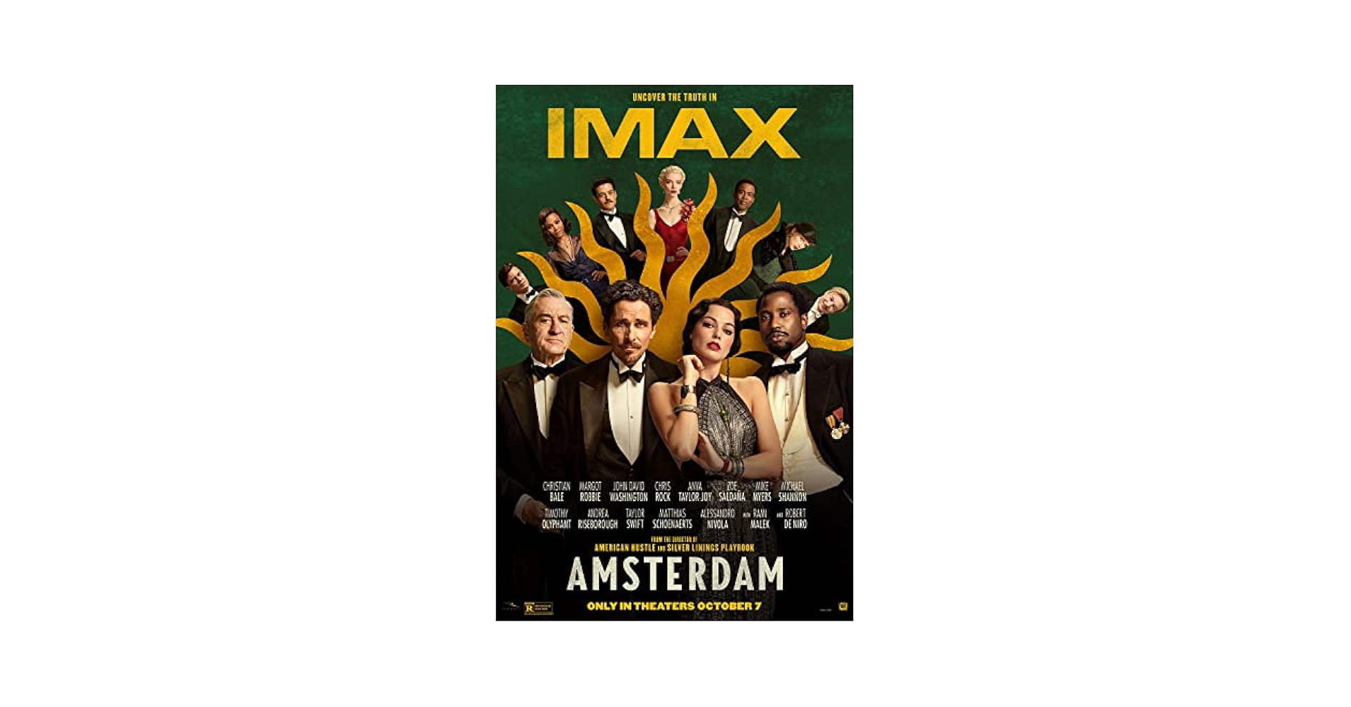 【映画館用両面ポスター】アムステルダム / Amsterdam Ver.B 海外ファッションブランド通販サイト【公式】 Amazon.co.jp